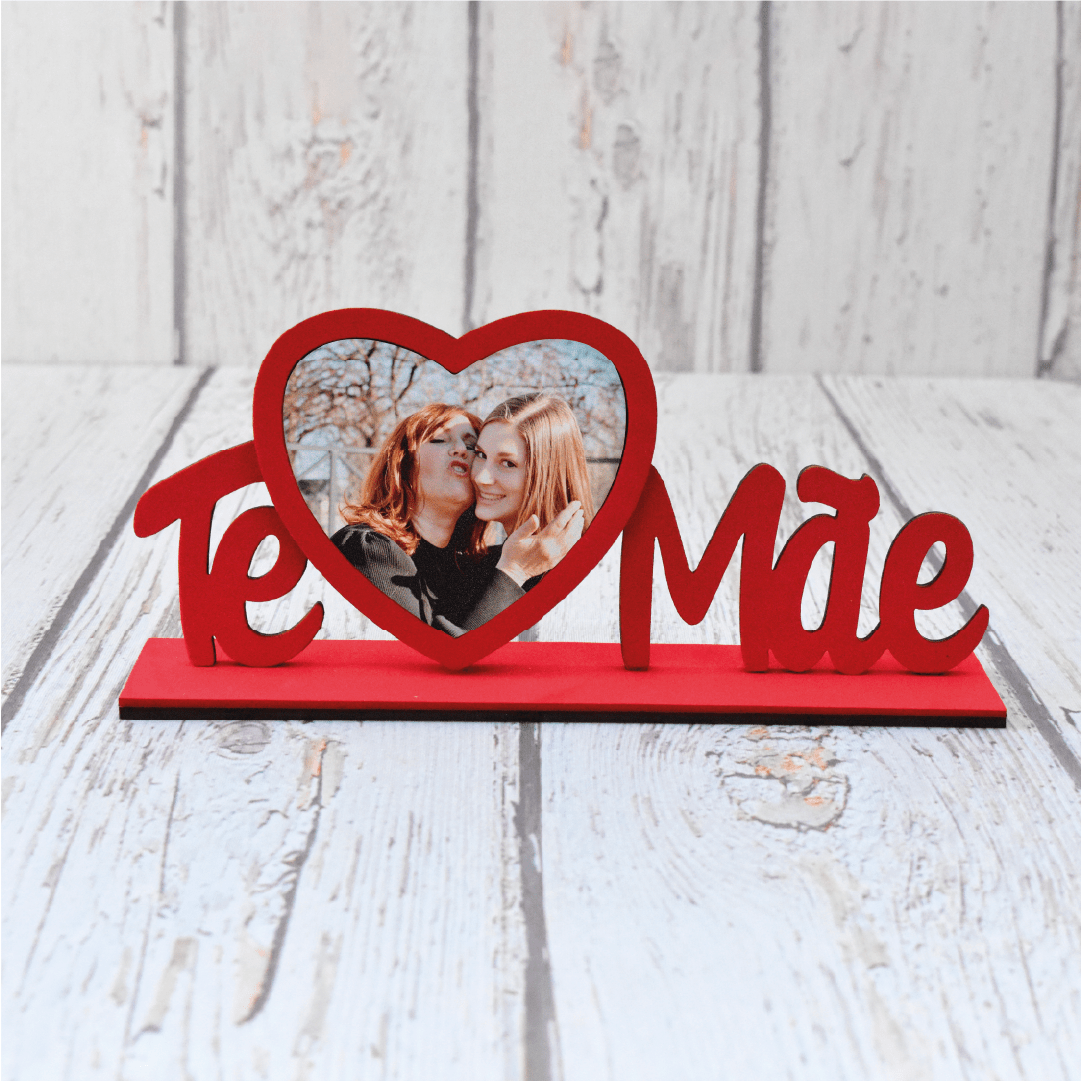 porta retrato te amo mãe 1